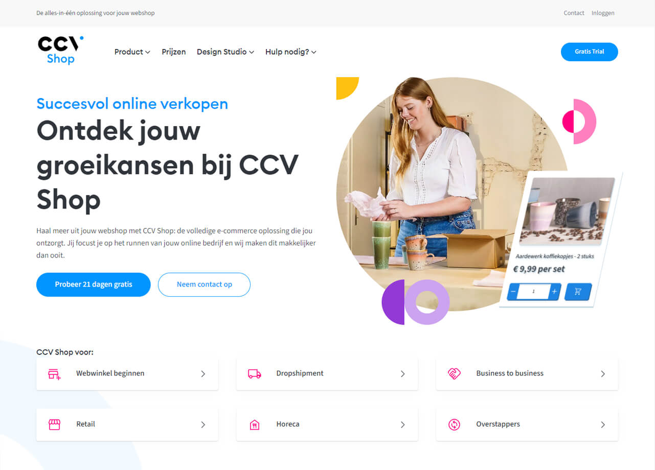 CCV Shop screenshot website