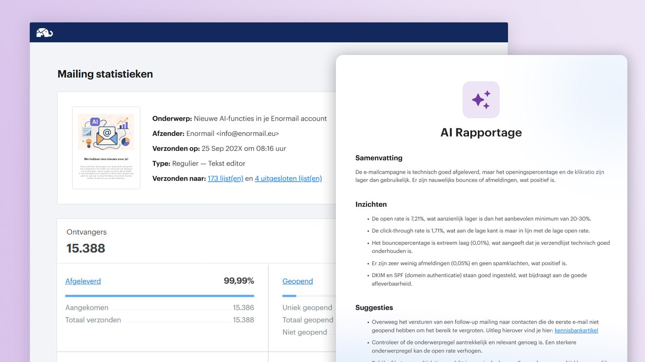 Enormail AI Rapportage